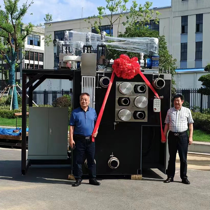 Dreikomponenten-Pilot-Schmelzspinnmaschine