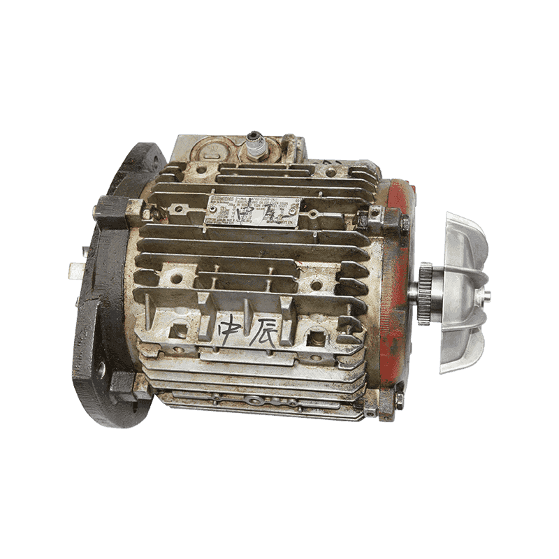 Modernisierung des Barmag-Spannfuttermotors und Lüfters