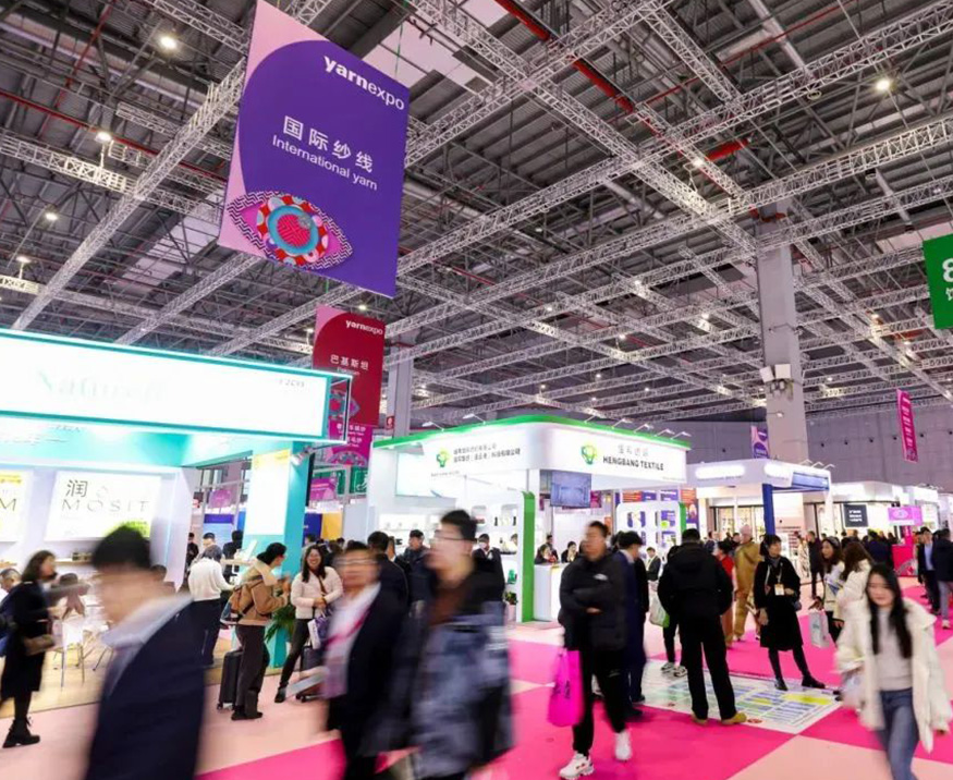 Der Frühling eröffnet eine neue Reise und webt Träume für die Zukunft. Shengbang lädt Sie zur Frühjahrs-/Sommergarnausstellung 2025yarnexpo ein!