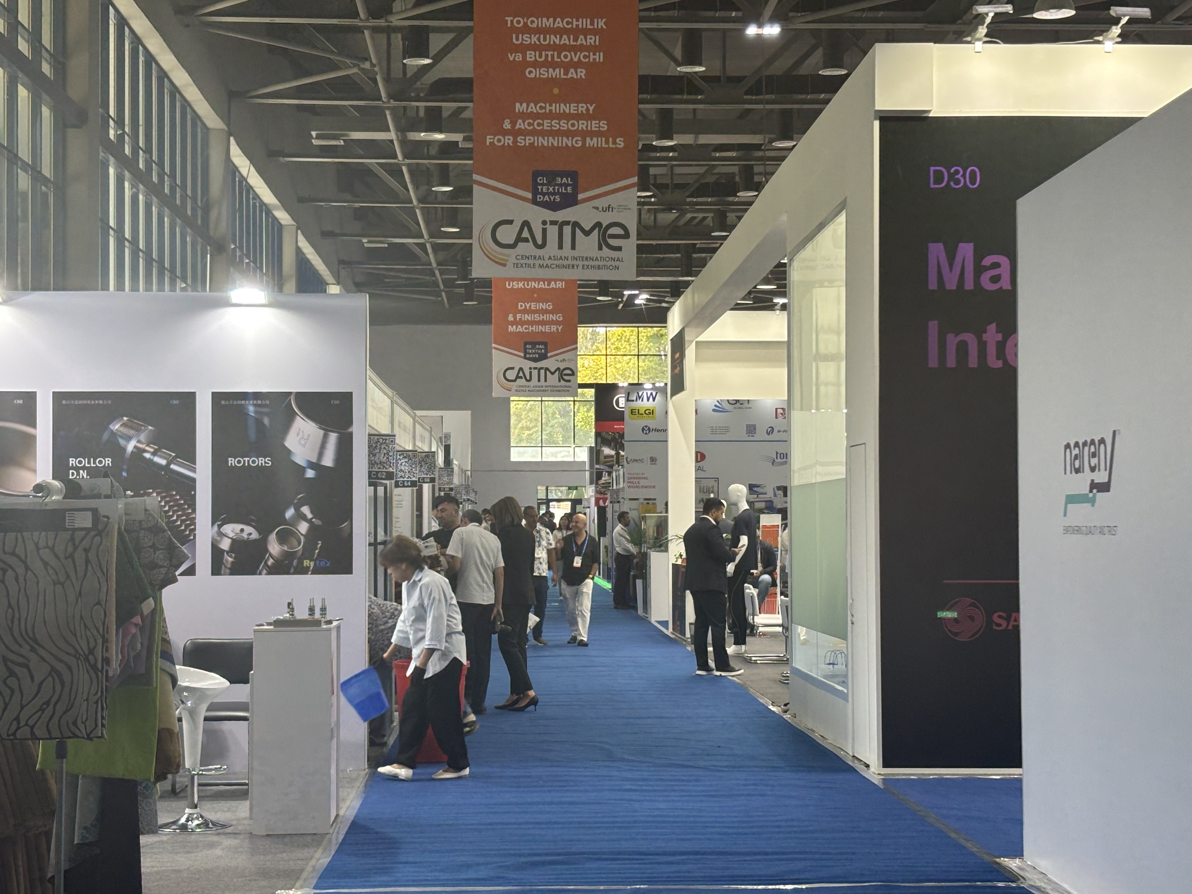 Jiaxing Shengbang präsentiert innovative Schmelzspinntechnologie auf der CAITME 2025 in Taschkent