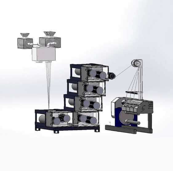 Was ist Polyester-Slub-Garn?